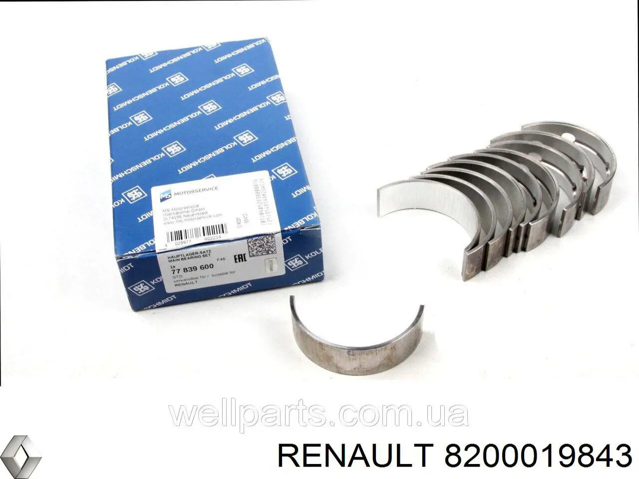 Comprar A6070330102 Mercedes Juego de cojinetes de cigüeñal, estándar, STD