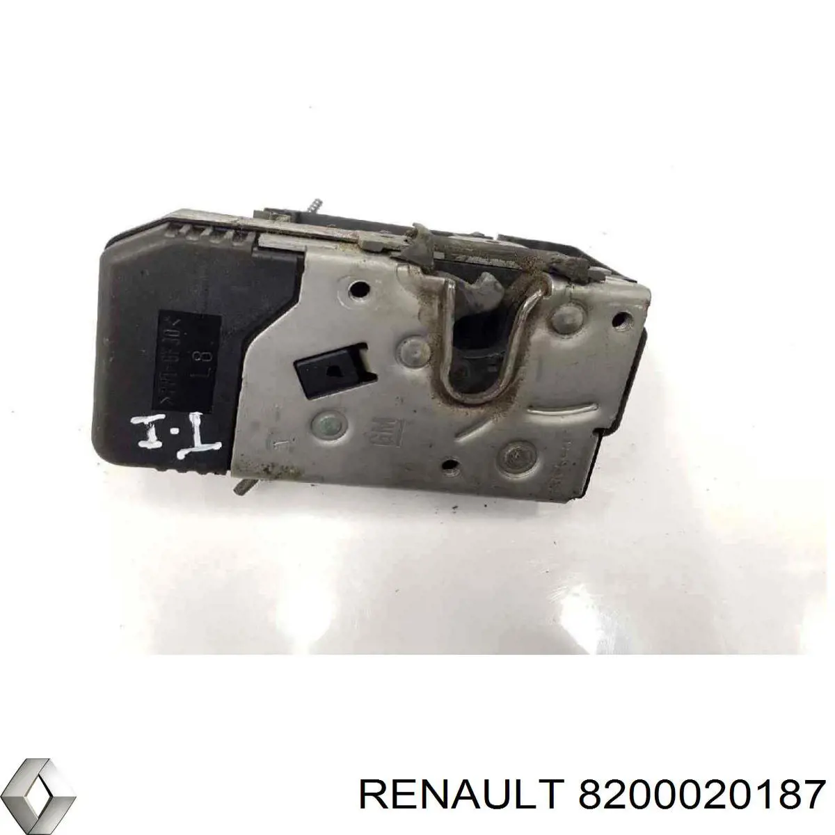 Comprar 8200020187 Renault (RVI) Cerradura de puerta trasera izquierda de doble hoja