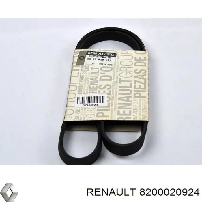 Comprar 8200020924 Renault (RVI) Correa trapezoidal