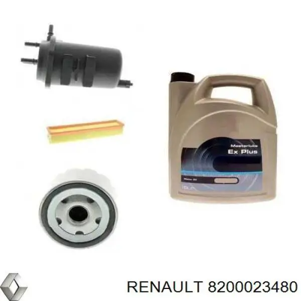Comprar 8200023480 Renault (RVI) Filtro de aire