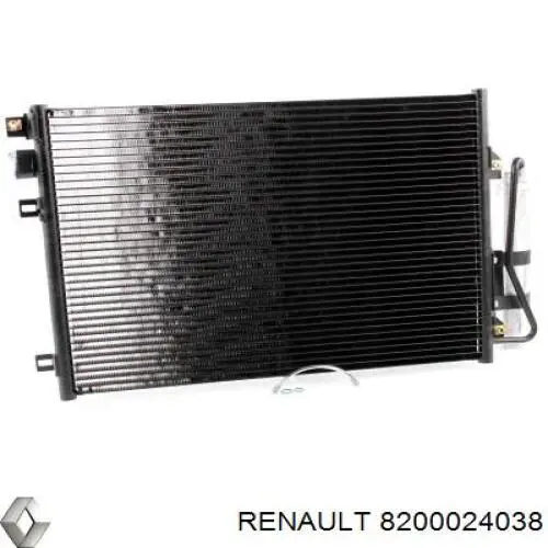 8200024038 Renault (RVI) condensador aire acondicionado