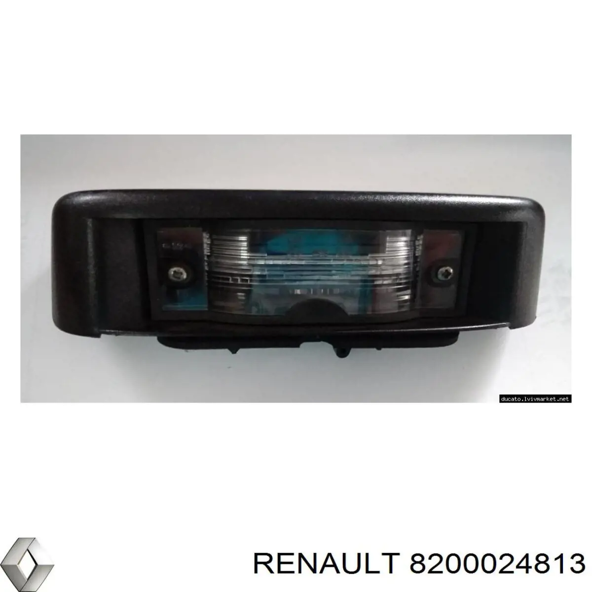 8200024813 Renault (RVI) piloto de matrícula
