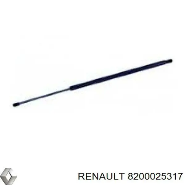 8200025317 Renault (RVI) amortiguador de maletero