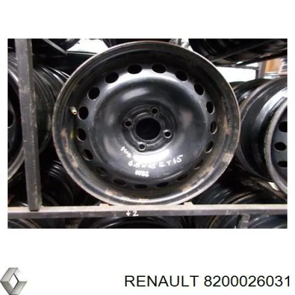Comprar 8200026031 Renault (RVI) Llantas de acero (Estampado)