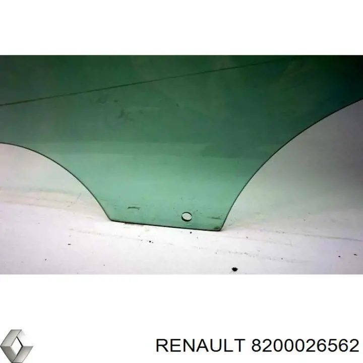 8200026562 Renault (RVI) luna de puerta trasera izquierda