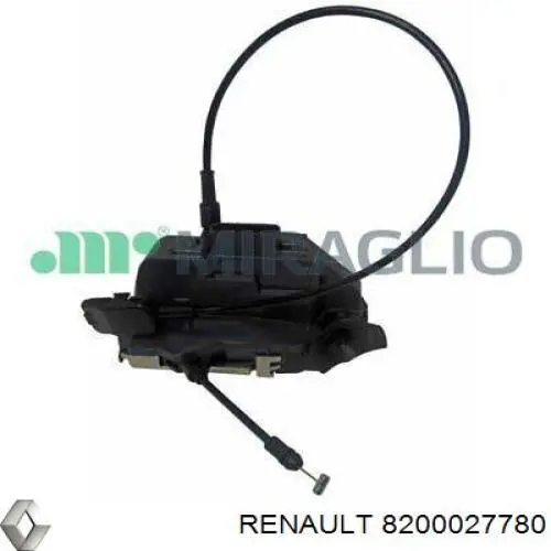 8200027780 Renault (RVI) Cerradura de puerta