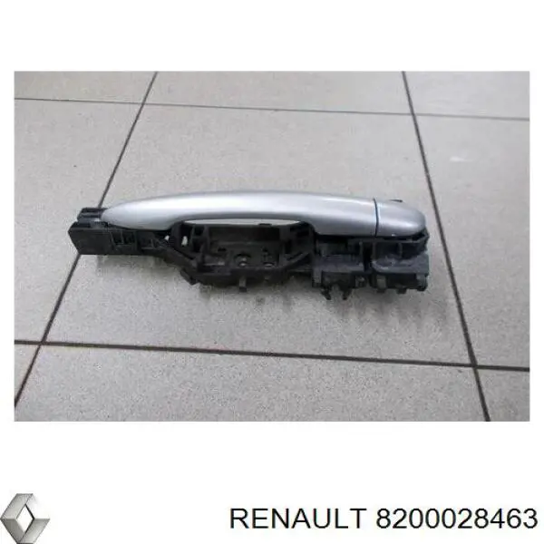 Soporte de manilla exterior de puerta delantera izquierda para Renault Megane (KM0)