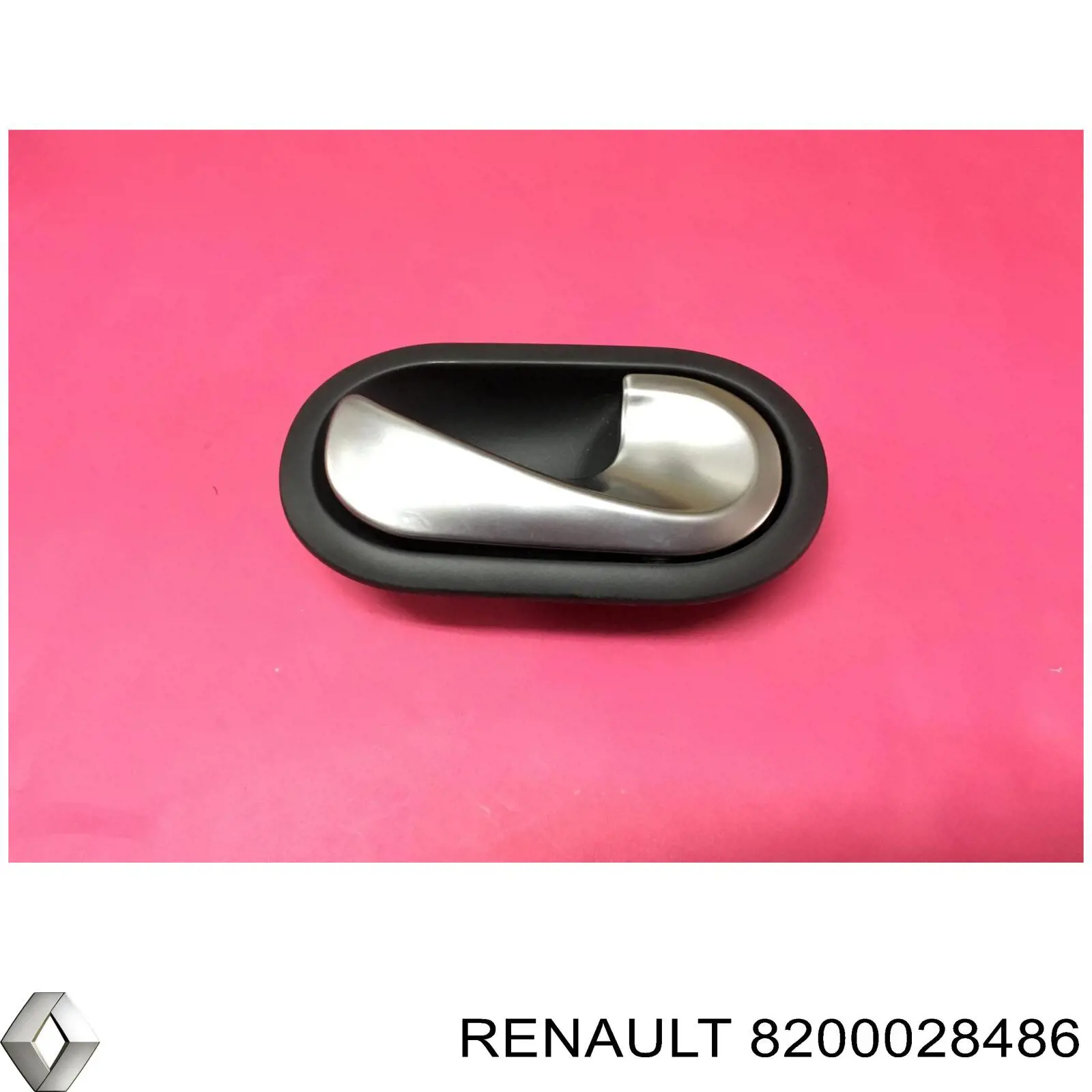 Manija interior derecha delantera/trasera de puerta 8200028486 Renault (RVI)