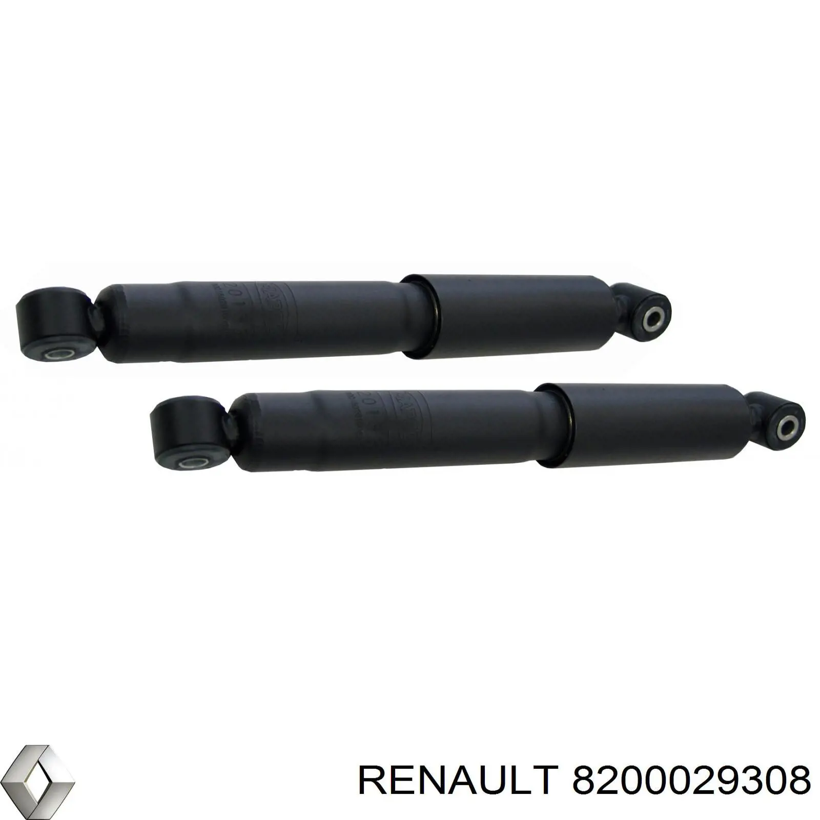 8200029308 Renault (RVI) amortiguador trasero