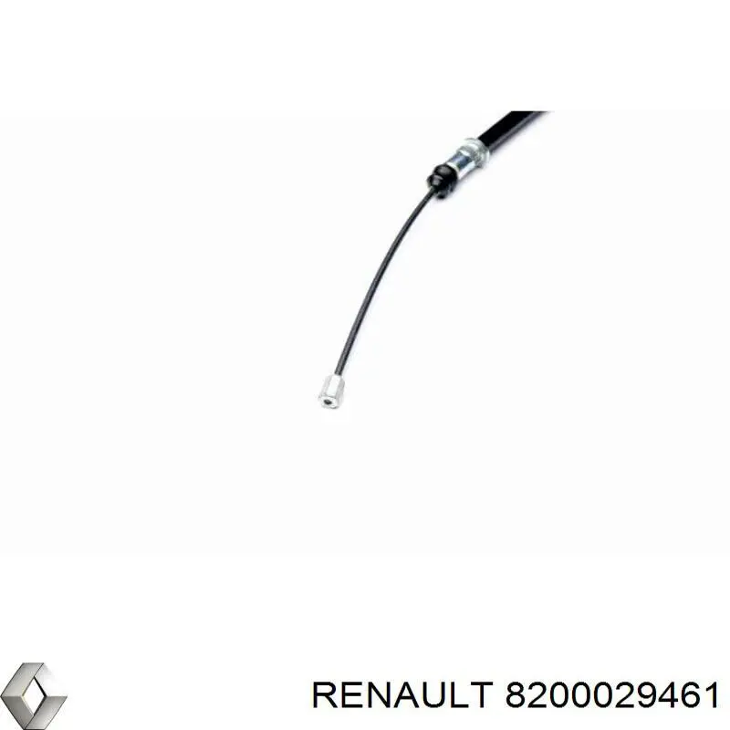 8200029461 Renault (RVI) cable de freno de mano trasero derecho