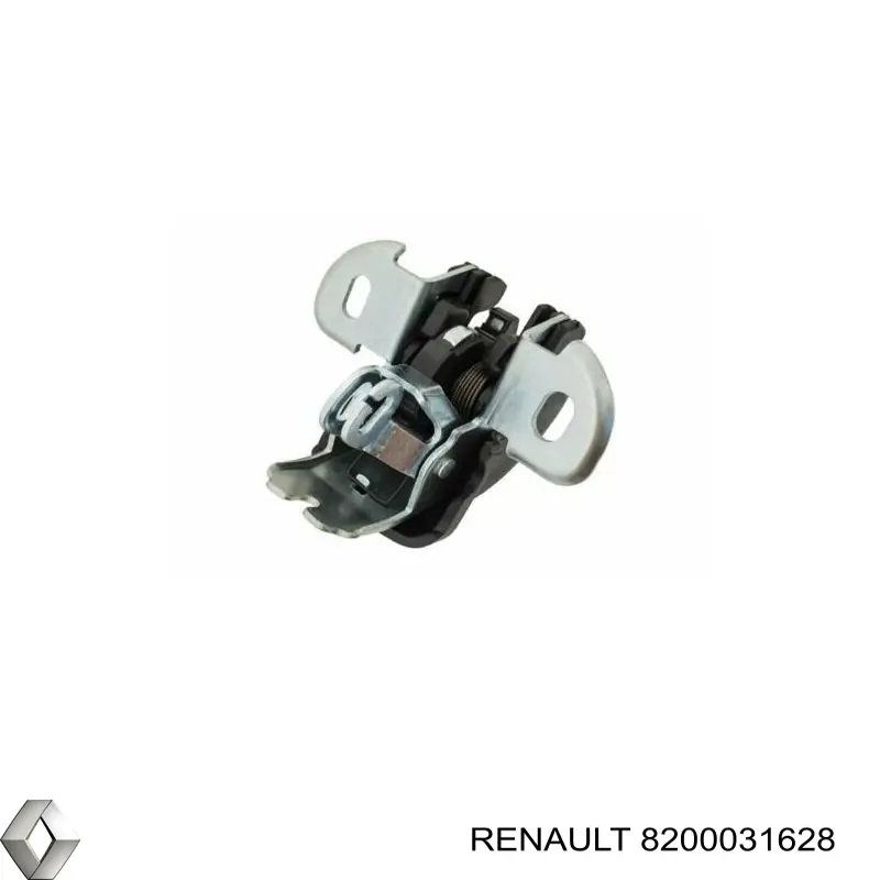 8200031628 Renault (RVI) cerradura de puerta de batientes, trasera izquierda superior