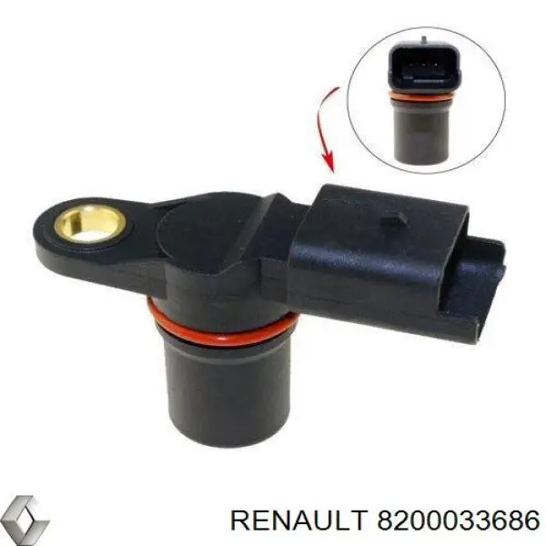 8200033686 Renault (RVI) sensor de arbol de levas