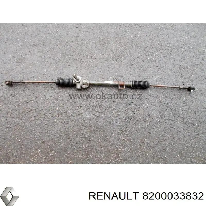 8200033832 Renault (RVI) cremallera de dirección