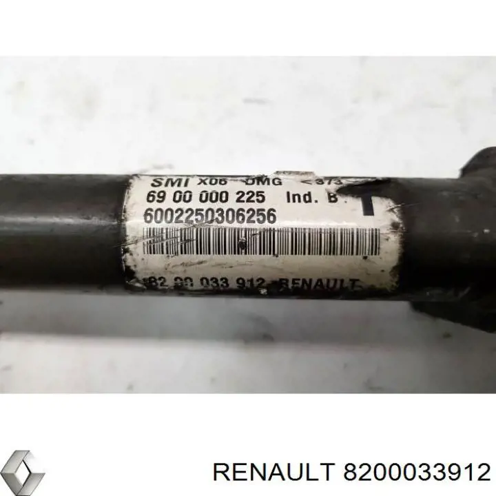 8200033912 Renault (RVI) cremallera de dirección