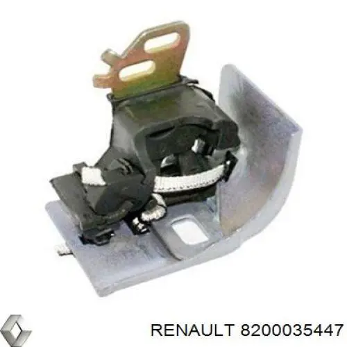 Soporte trasero del silenciador 8200035447 Renault (RVI)