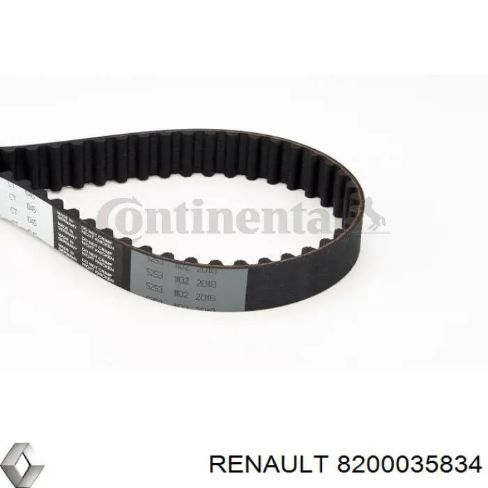 8200035834 Renault (RVI) correa distribución
