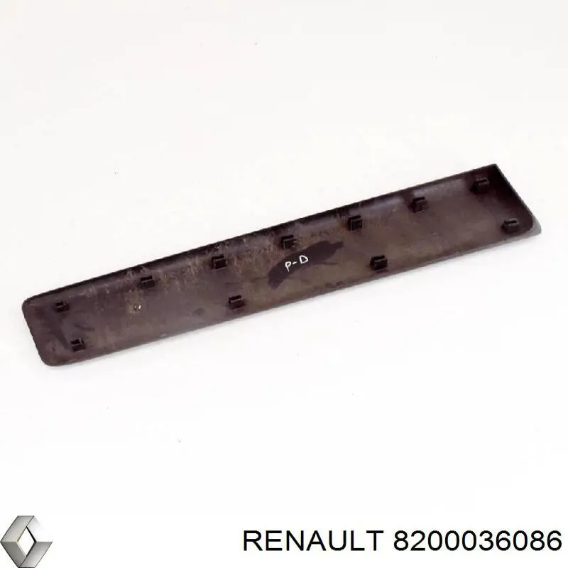 8200036086 Renault (RVI) revestimiento de la puerta delantera derecha