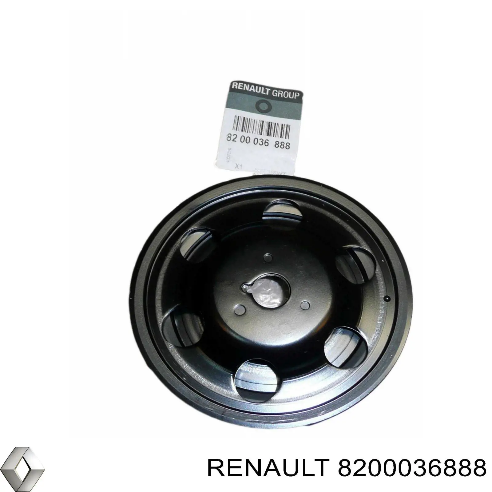 8200036888 Renault (RVI) polea de cigüeñal