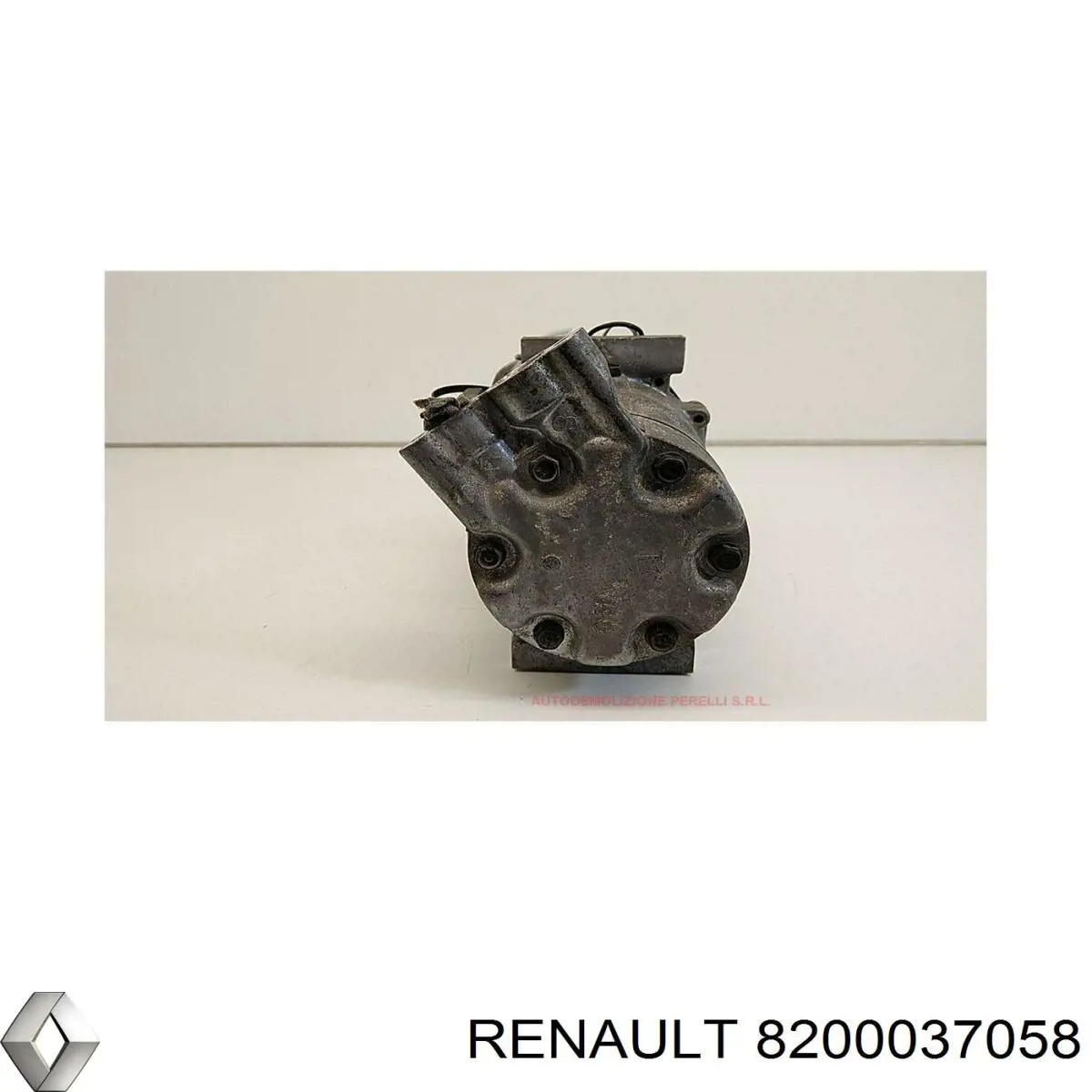 8200037058 Renault (RVI) compresor de aire acondicionado