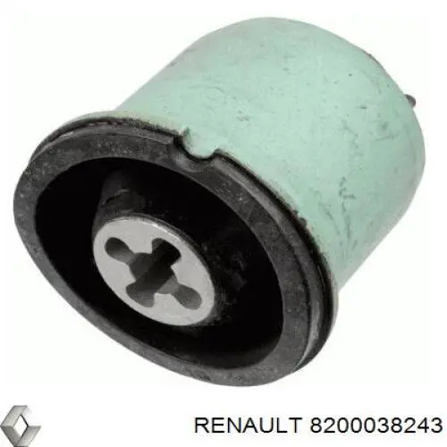 8200038243 Renault (RVI) suspensión, cuerpo del eje trasero