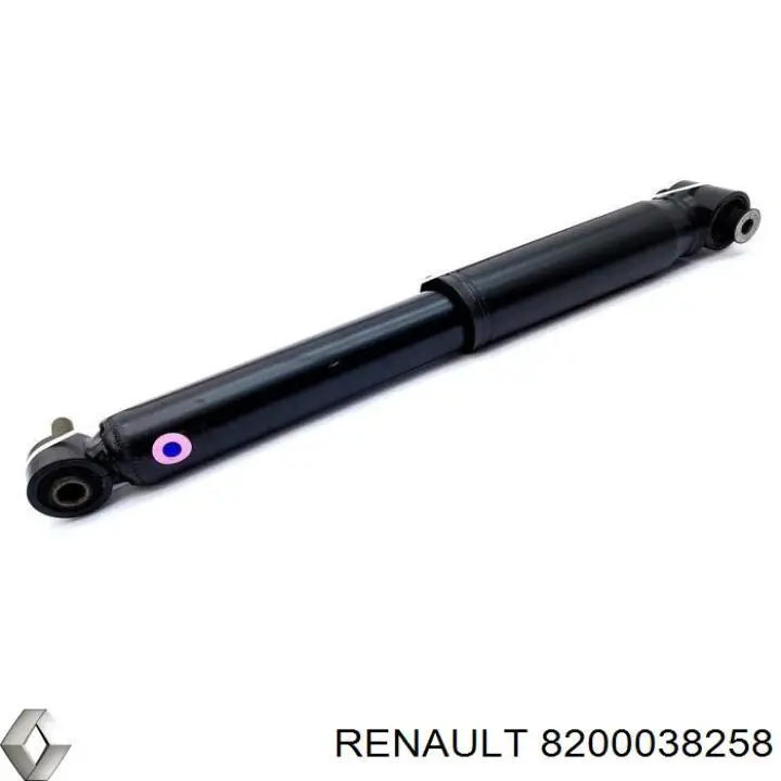 8200038258 Renault (RVI) amortiguador trasero
