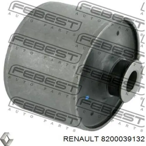 8200039132 Renault (RVI) suspensión, cuerpo del eje trasero