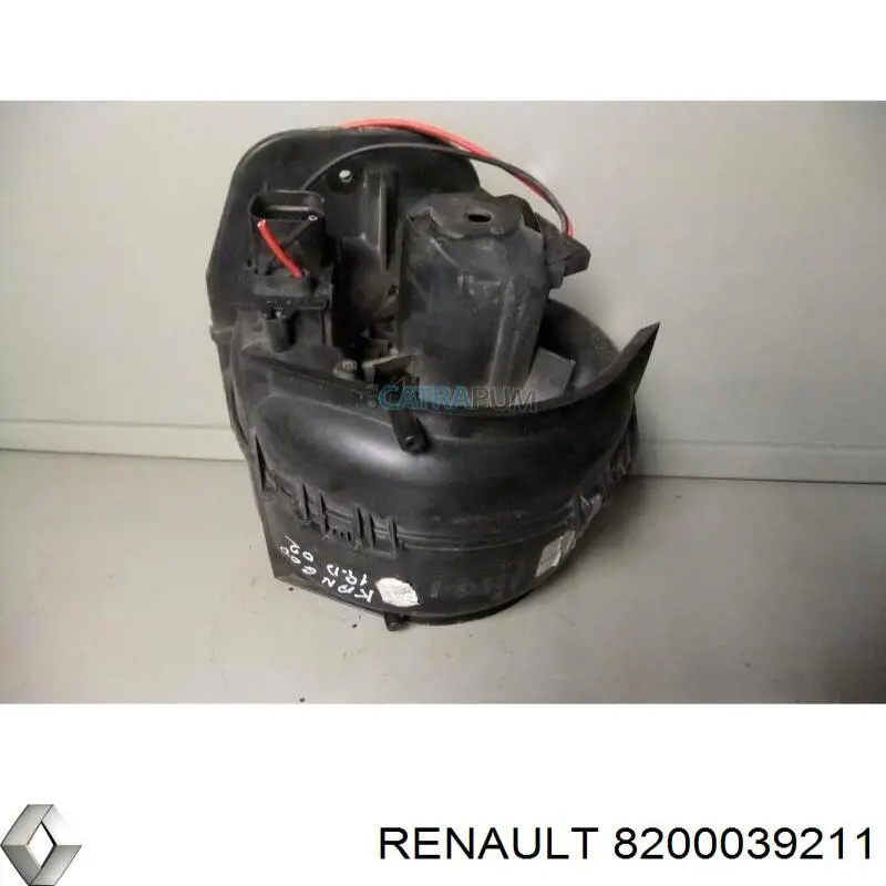Ventilador habitáculo 8200039211 Renault (RVI)