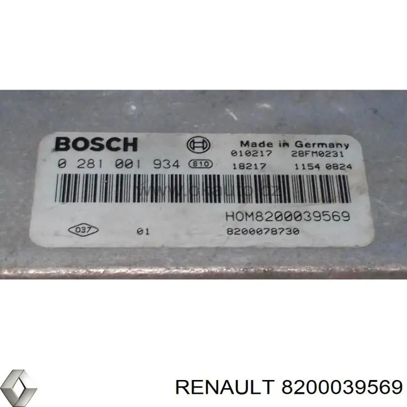 Comprar 8200039569 Renault (RVI) ECU