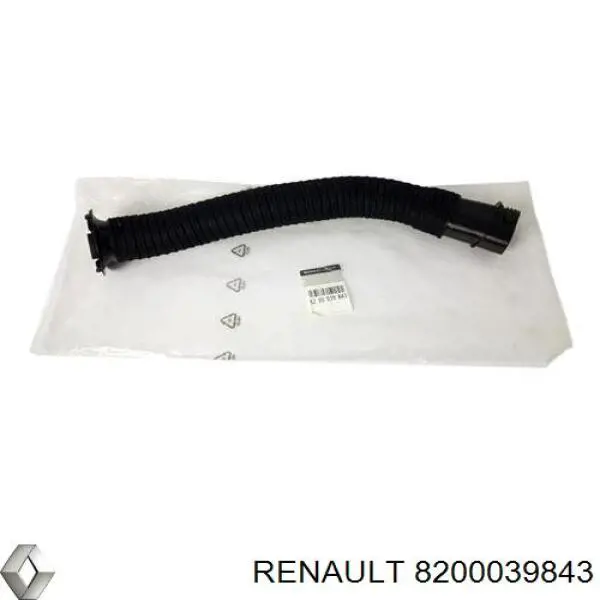 8200039843 Renault (RVI) tubo flexible de aspiración, entrada del filtro de aire