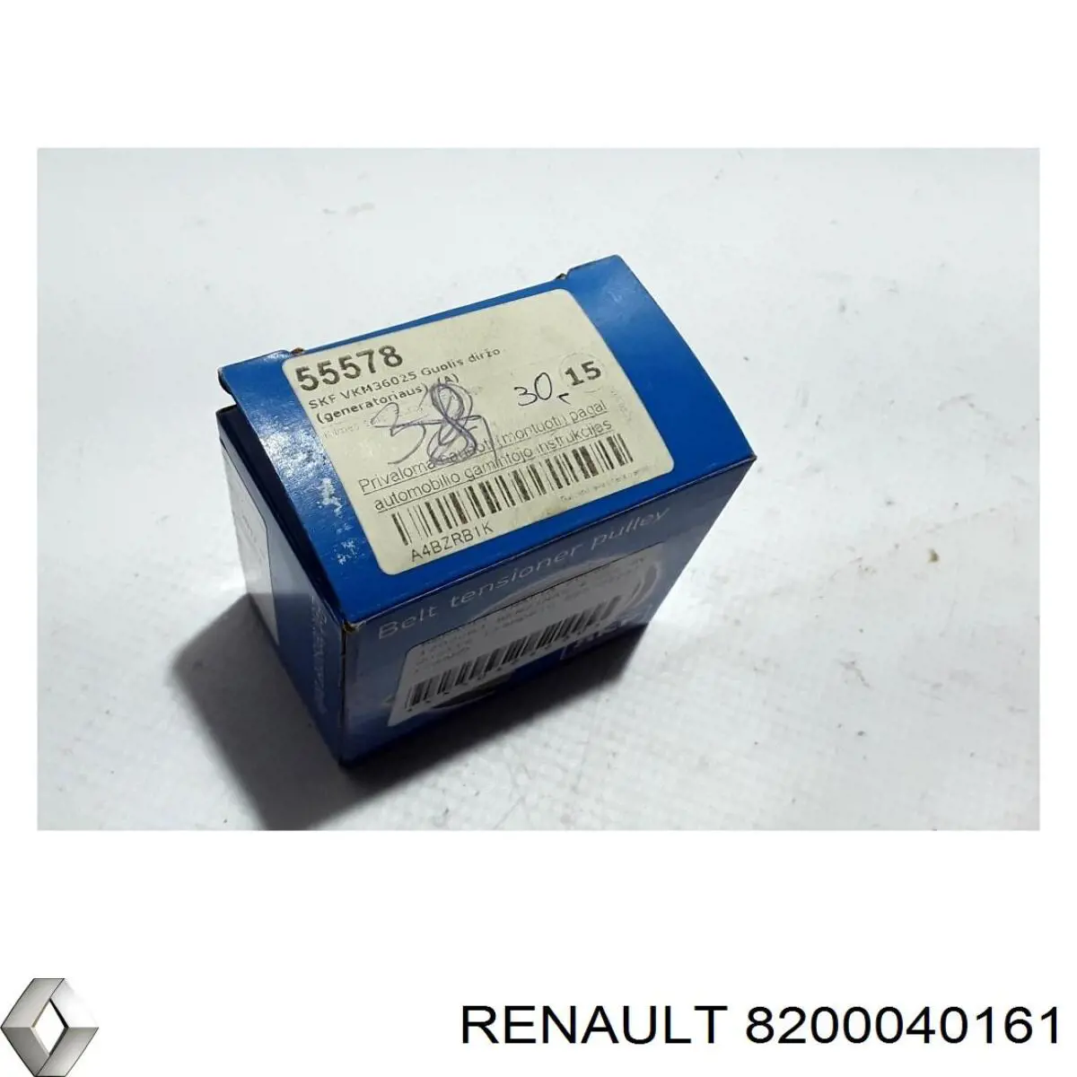 8200040161 Renault (RVI) polea tensora, correa poli v