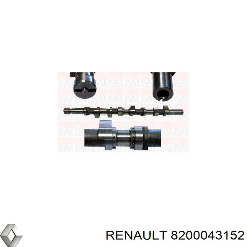Árboles de levas Renault (RVI) 8200043152 precio, desde 68,92 EUR