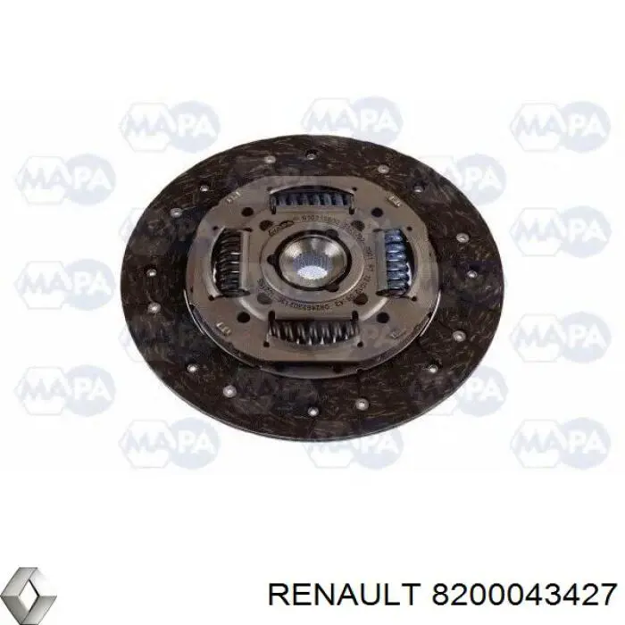 8200043427 Renault (RVI) plato de presión de embrague