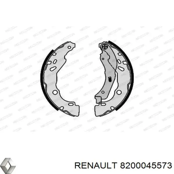 8200045573 Renault (RVI) latiguillo de freno trasero