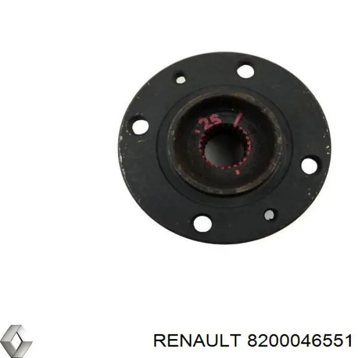8200046551 Renault (RVI) cubo de rueda delantero