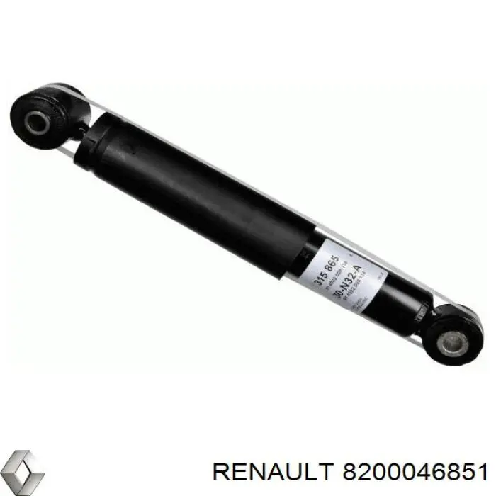 Comprar 8200046851 Renault (RVI) Amortiguador trasero