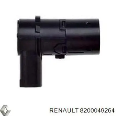 Sensor de estacionamiento delantero/trasero central 8200049264 Renault (RVI)
