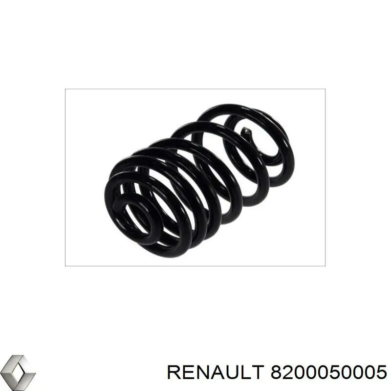 8200050005 Renault (RVI) muelle de suspensión eje trasero
