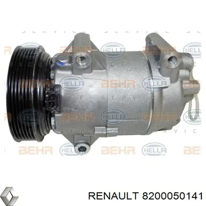 8200050141 Renault (RVI) compresor de aire acondicionado