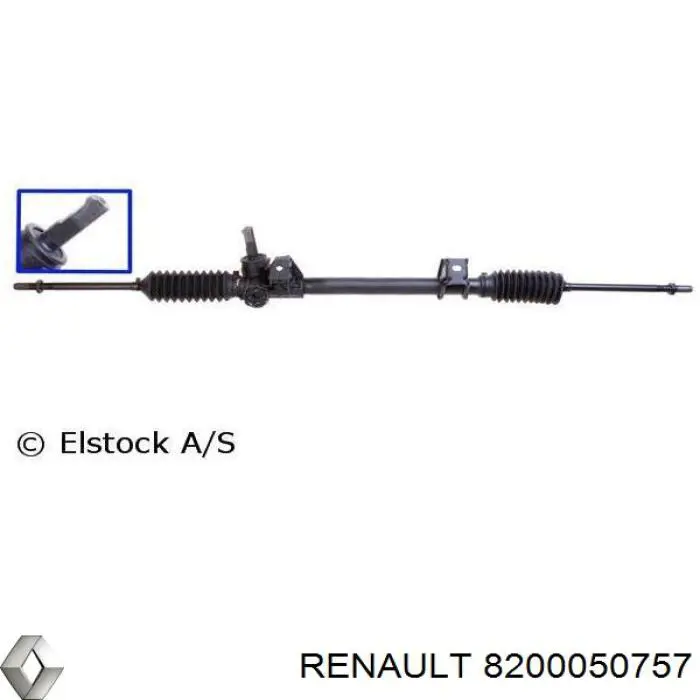 M50231NW Motorherz cremallera de dirección