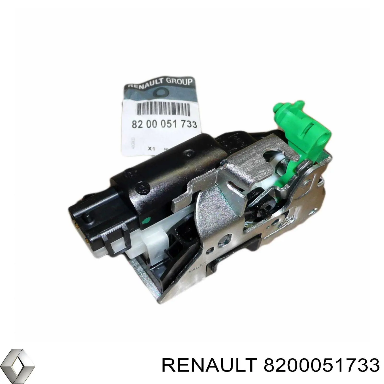 Comprar 8200051733 Renault (RVI) Cerradura de puerta lateral corrediza derecha