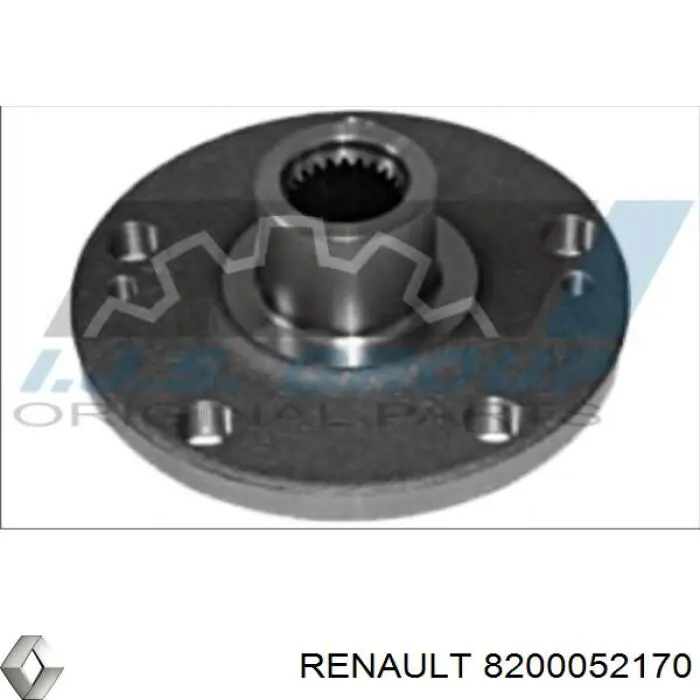 Buje de rueda delantero Renault (RVI) 8200052170 precio, desde 53,97 EUR