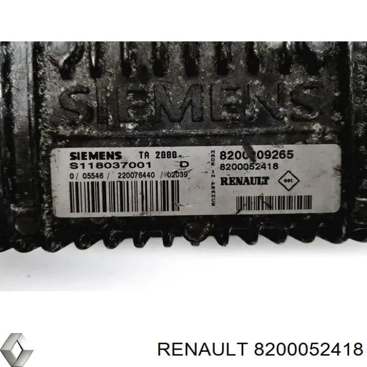 Comprar S118038004A Renault (RVI) Módulo de control electrónico de la transmisión automática