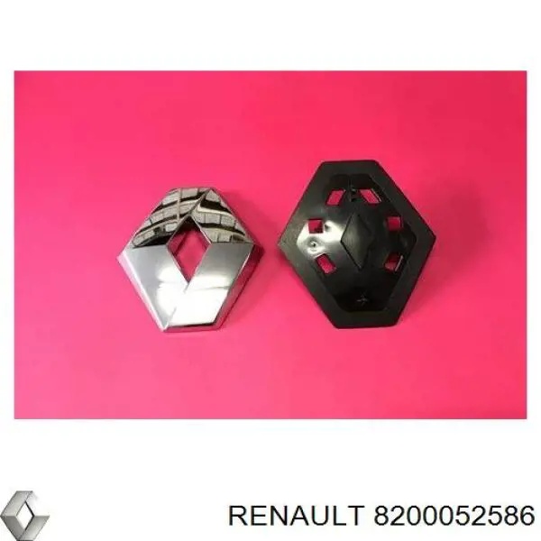 8200052586 Renault (RVI) logotipo del radiador i