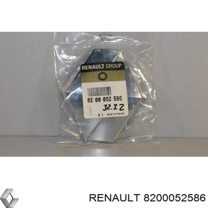 Emblema de la parrilla del radiador Renault (RVI) 8200052586 precio, desde 53,09 EUR