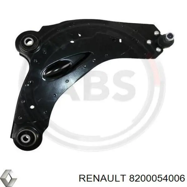8200054006 Renault (RVI) barra oscilante, suspensión de ruedas delantera, inferior derecha