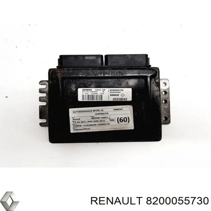 8200055730 Renault (RVI) Centralina Del Motor