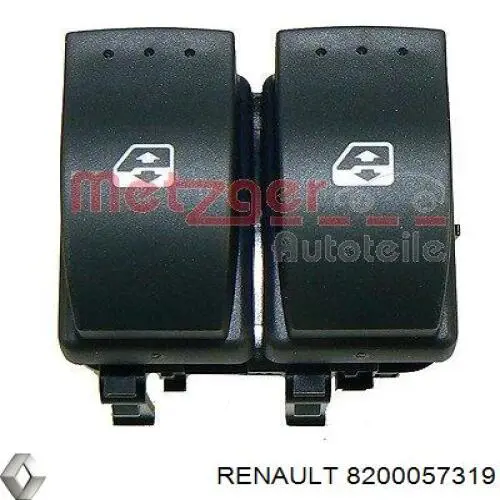 8200057319 Renault (RVI) interruptor de elevalunas delantera izquierda