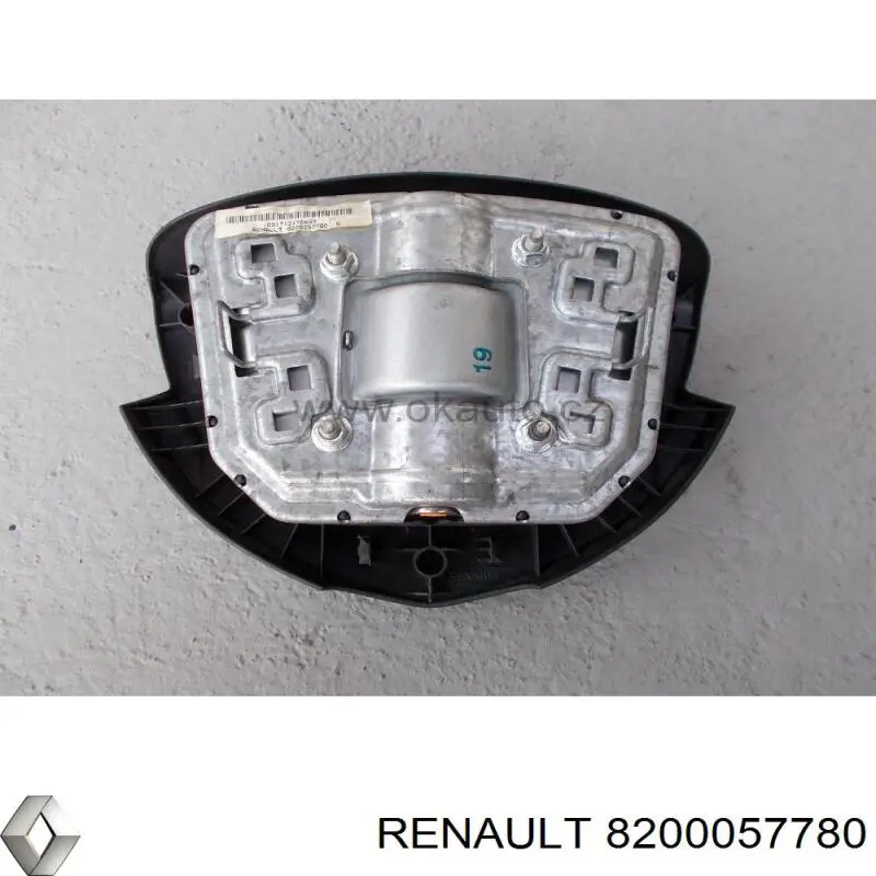 8200057780 Renault (RVI) airbag del conductor