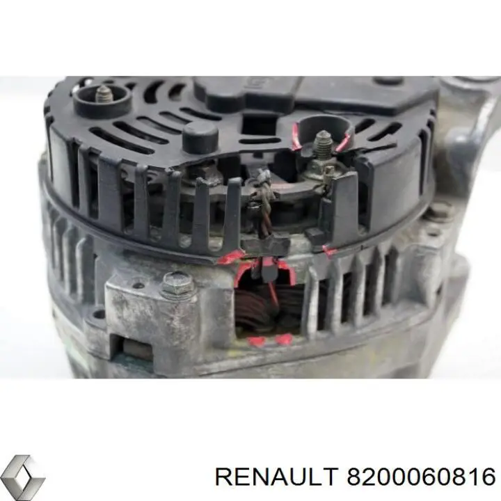 8200060816 Renault (RVI) alternador