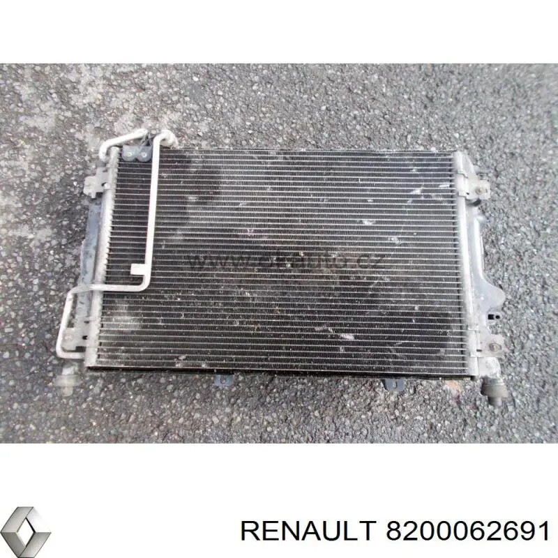 8200062691 Renault (RVI) radiador